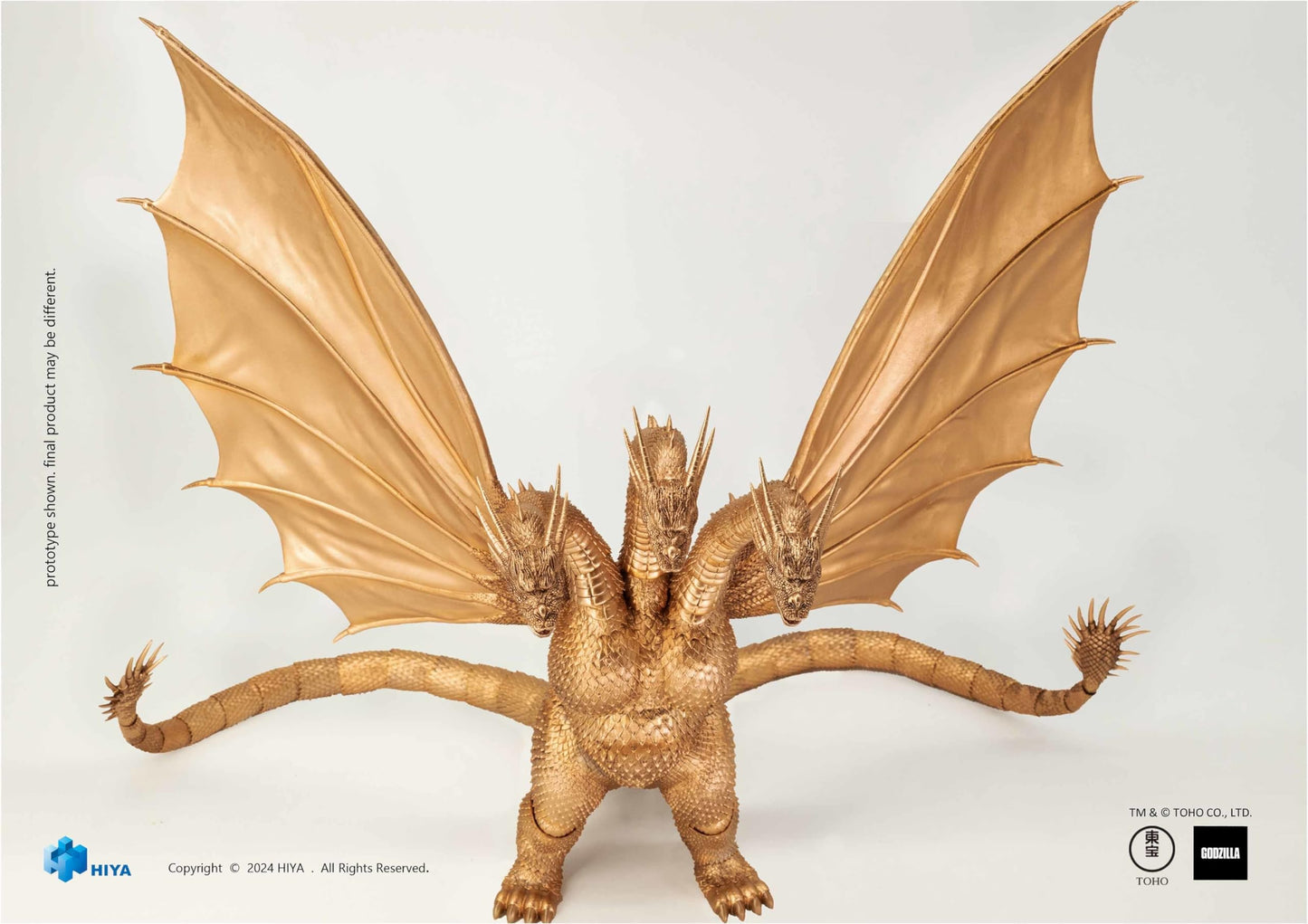 Hiya Toys Godzilla vs. King Ghidorah: King Ghidorah Exquisite Basic PREVIEWS Exclusive Figure