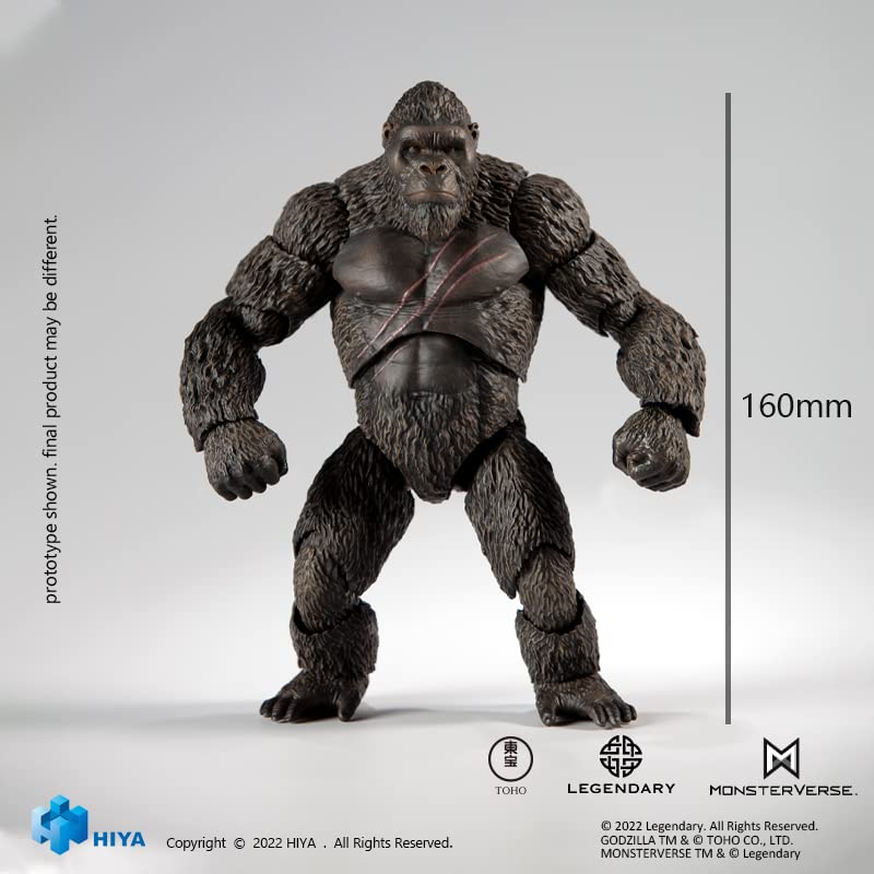 Hiya Toys Kong Exquisite Basic PX Action Figure – PREVIEWS Exclusive, 6.3 in, 16 Points of Articulation