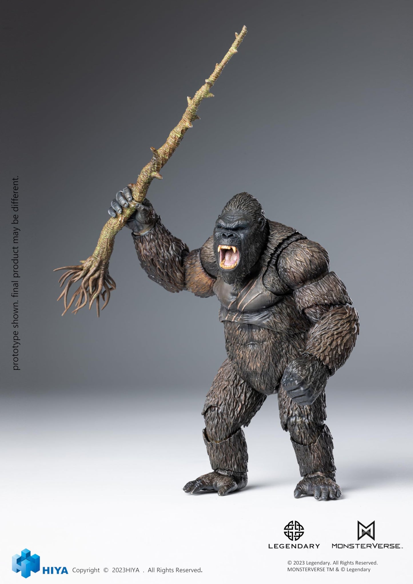 Hiya Toys Kong: Skull Island Exquisite Series Non-Scale Action Figure - 6in Tall, 21 Articulation Points