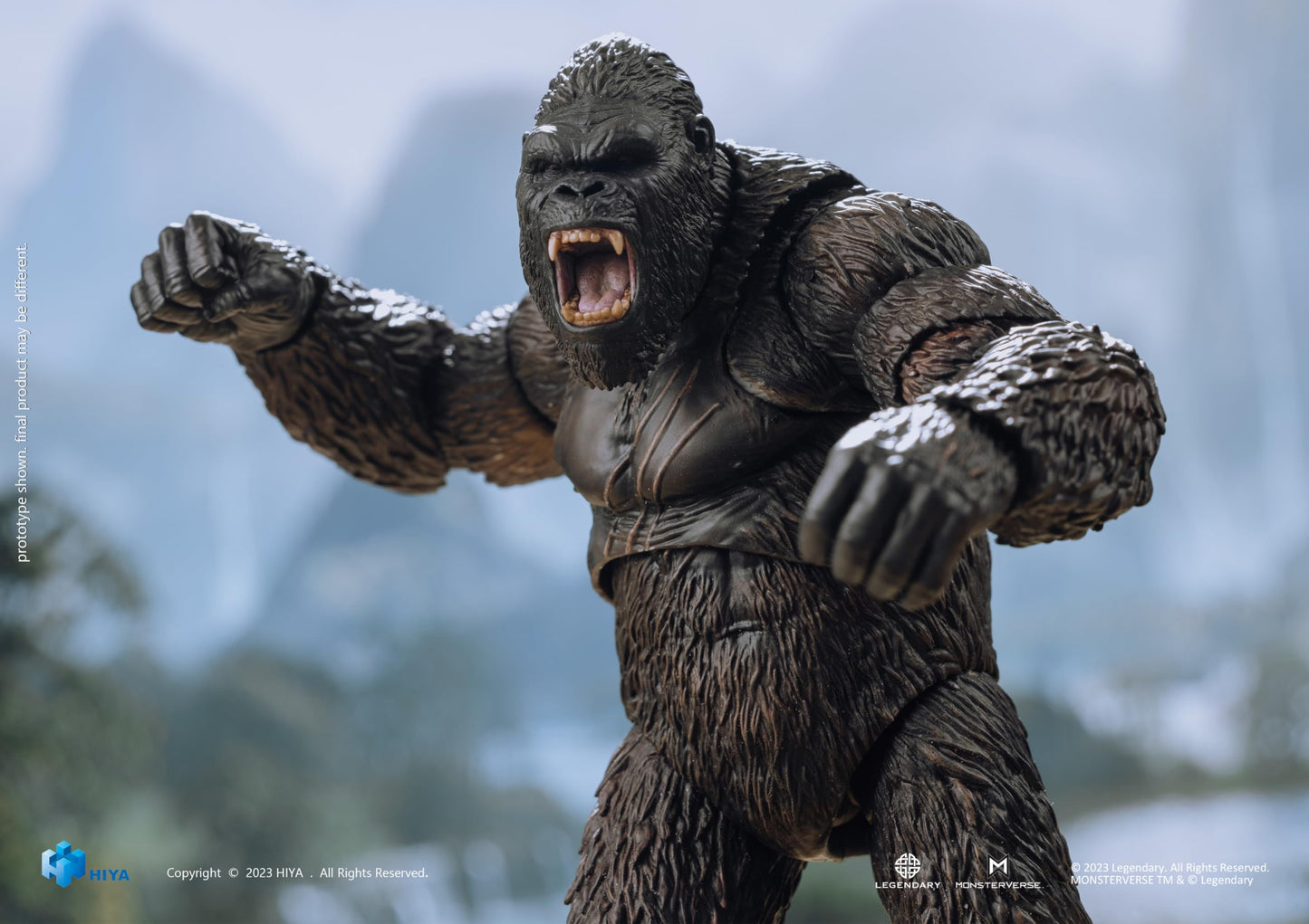 Hiya Toys Kong: Skull Island Exquisite Series Non-Scale Action Figure - 6in Tall, 21 Articulation Points