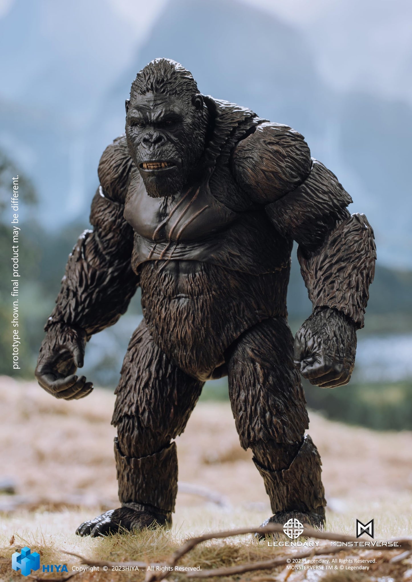 Hiya Toys Kong: Skull Island Exquisite Series Non-Scale Action Figure - 6in Tall, 21 Articulation Points