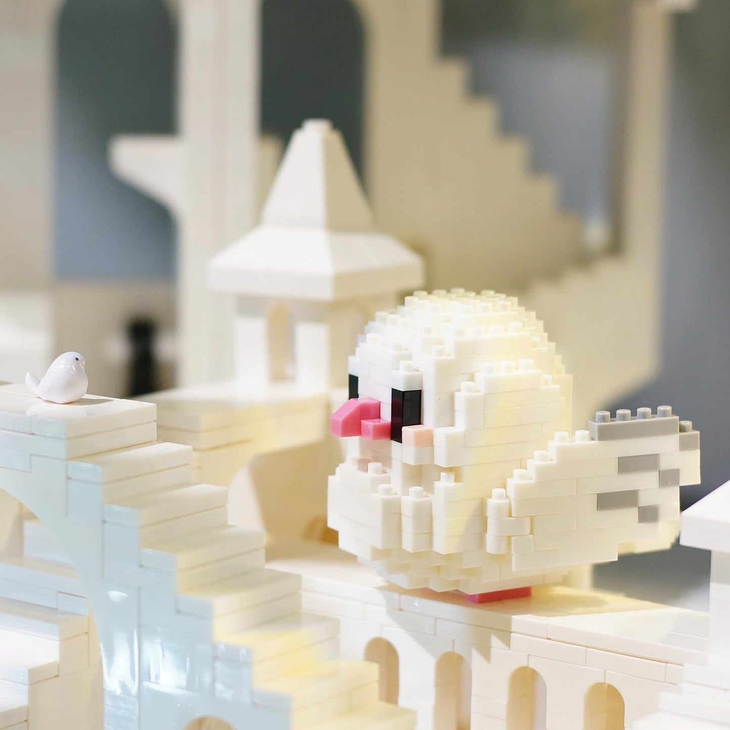 HJPLPXH Parrots Micro Mini Building Block Sets — 6-Box Bird-Themed Mini Bricks for Kids