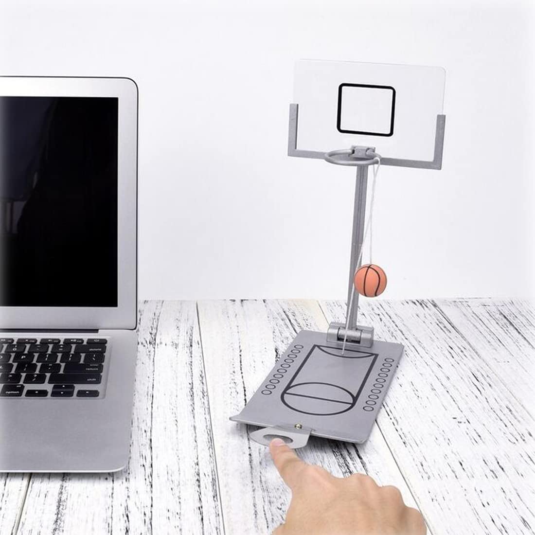 HLJgift Desktop Mini Basketball Game – Portable Office Desk Toy & Gift Idea