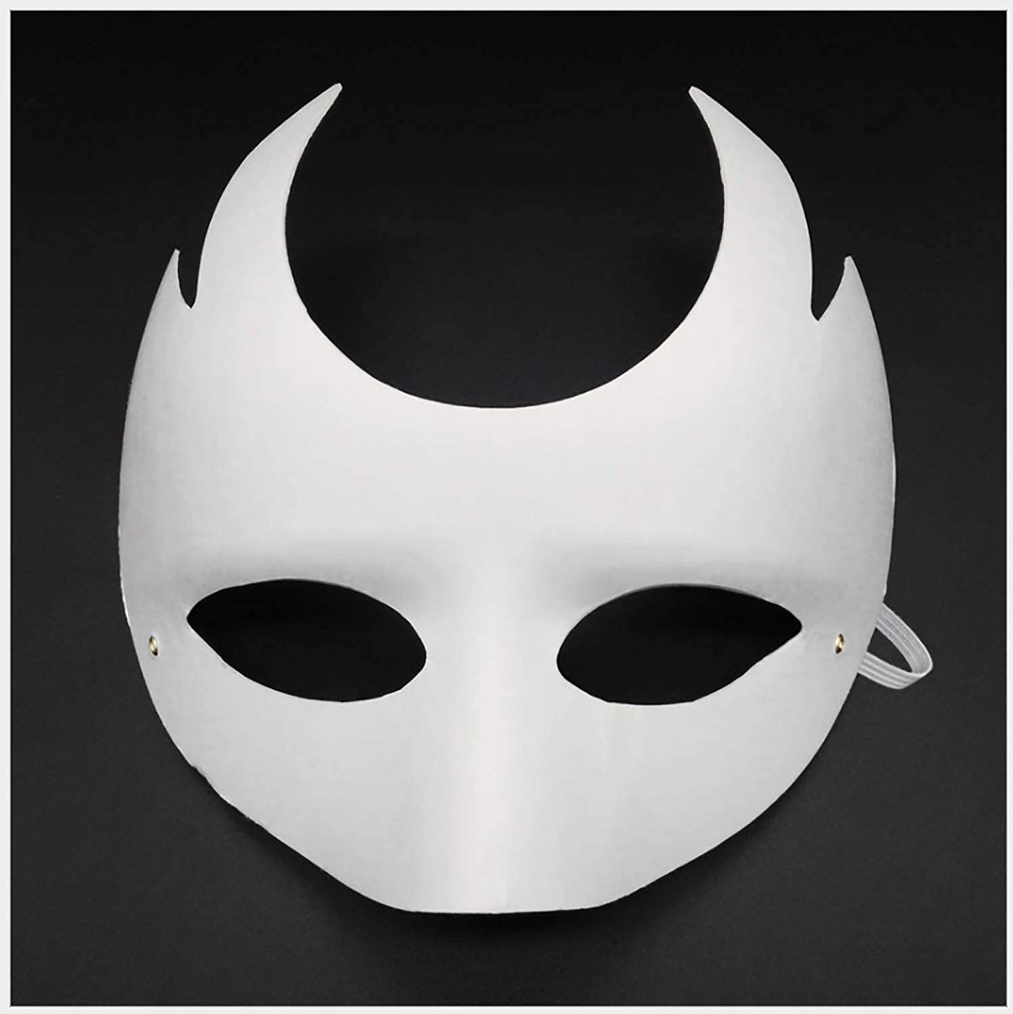 HLXFF3 Timtop 14-Piece DIY White Paper Masks — Paintable Half Face Masks