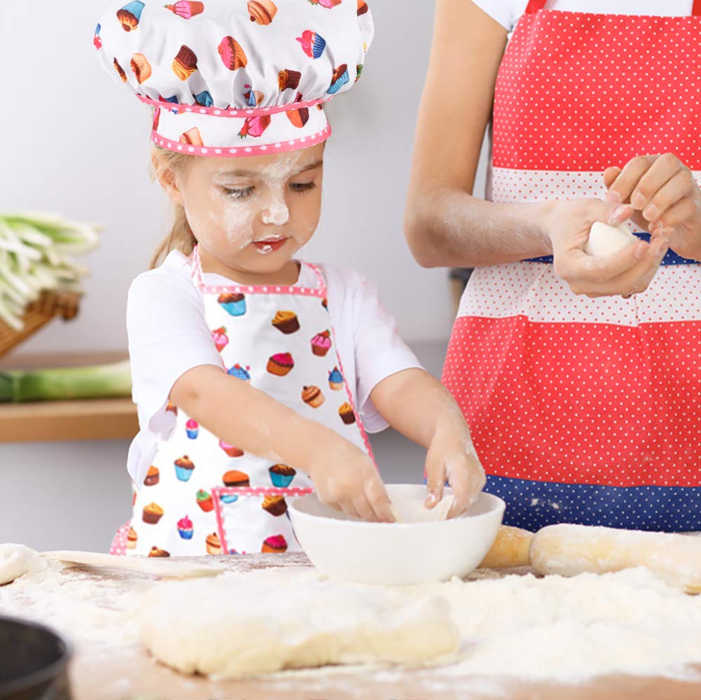 HmiL-U Chef Set for Kids — 13-Piece Cooking & Baking Kit (Apron, Hat, Mitts)
