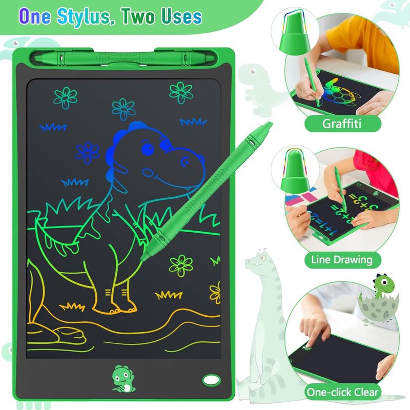 Hockvill 8.8 Inch LCD Writing Tablet for Kids – Doodle Board Travel Toy