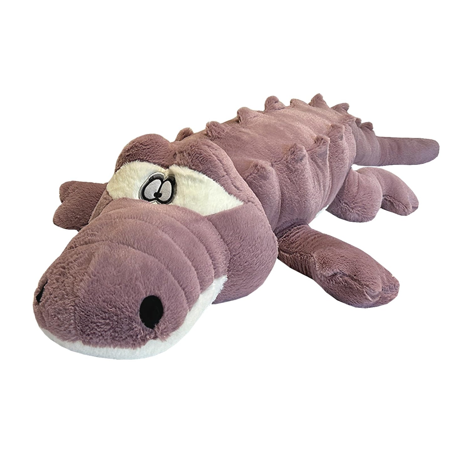 Hofun4U Alligator Plush Pillow - 46-Inch Purple Soft Plush, Gift for Kids & Adults