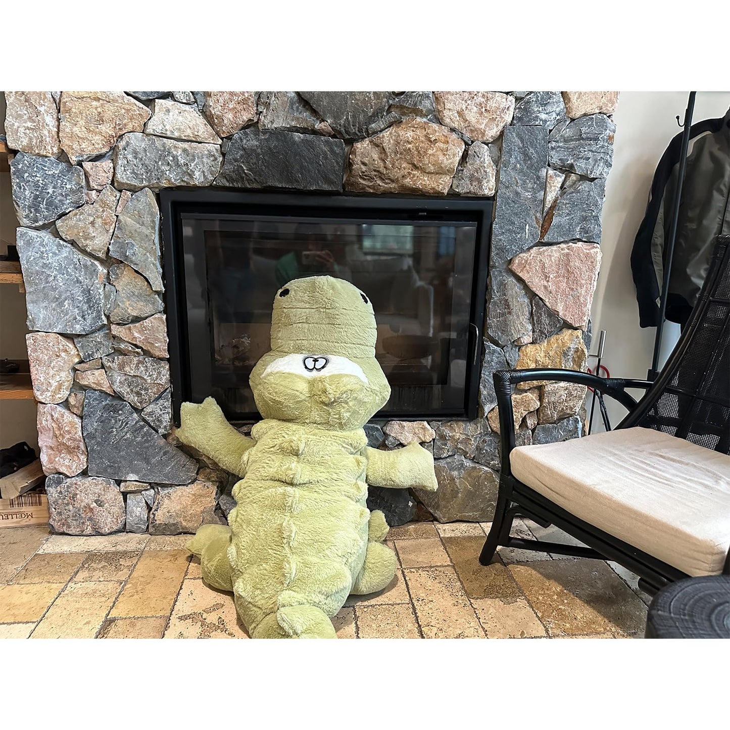 Hofun4U Alligator Plush Pillow 67-Inch Green – Cozy Plush Decor & Gift