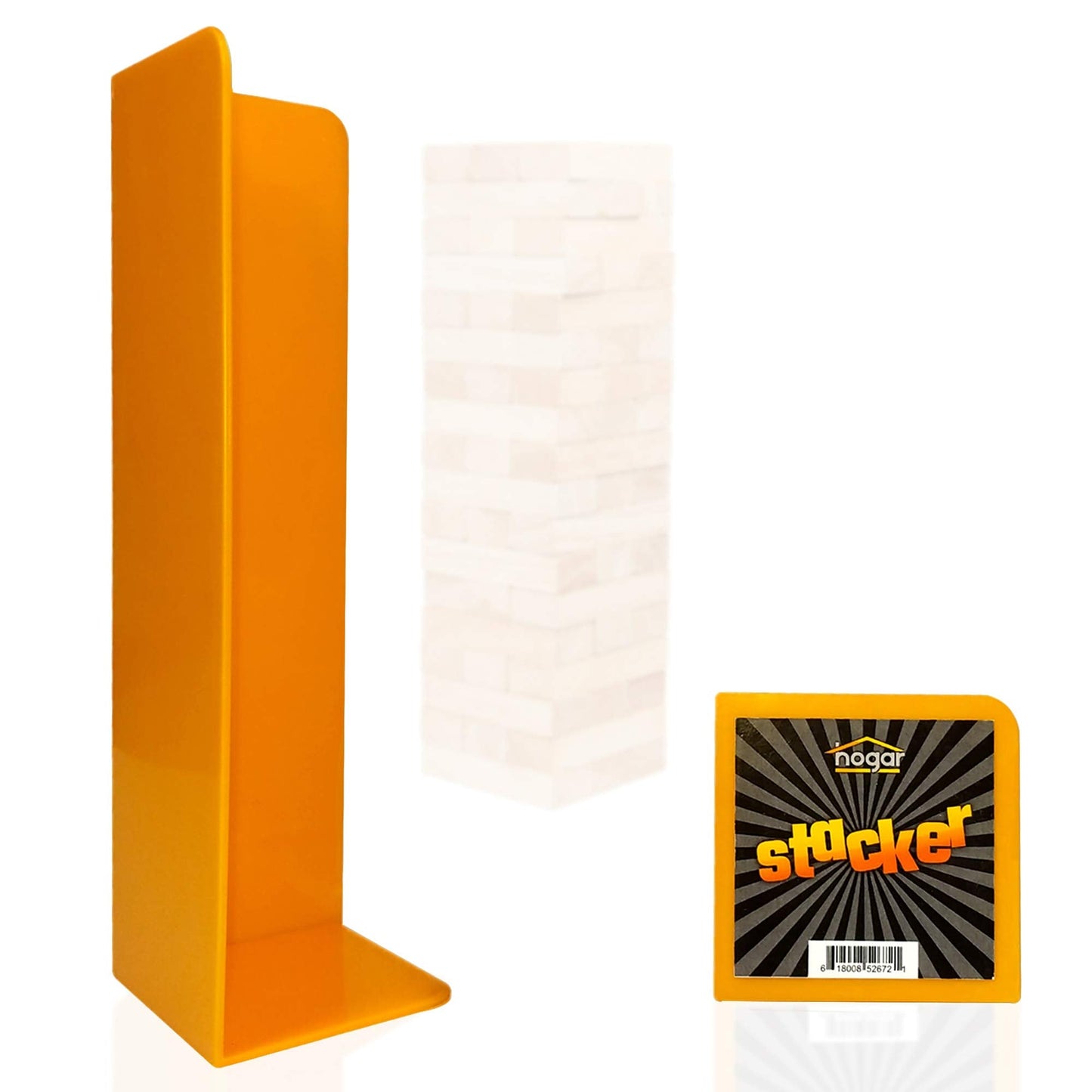 Hogar Wood Block Tower Stacking Tray – Compatible with Tipsy Tower, Lewo, WE Games