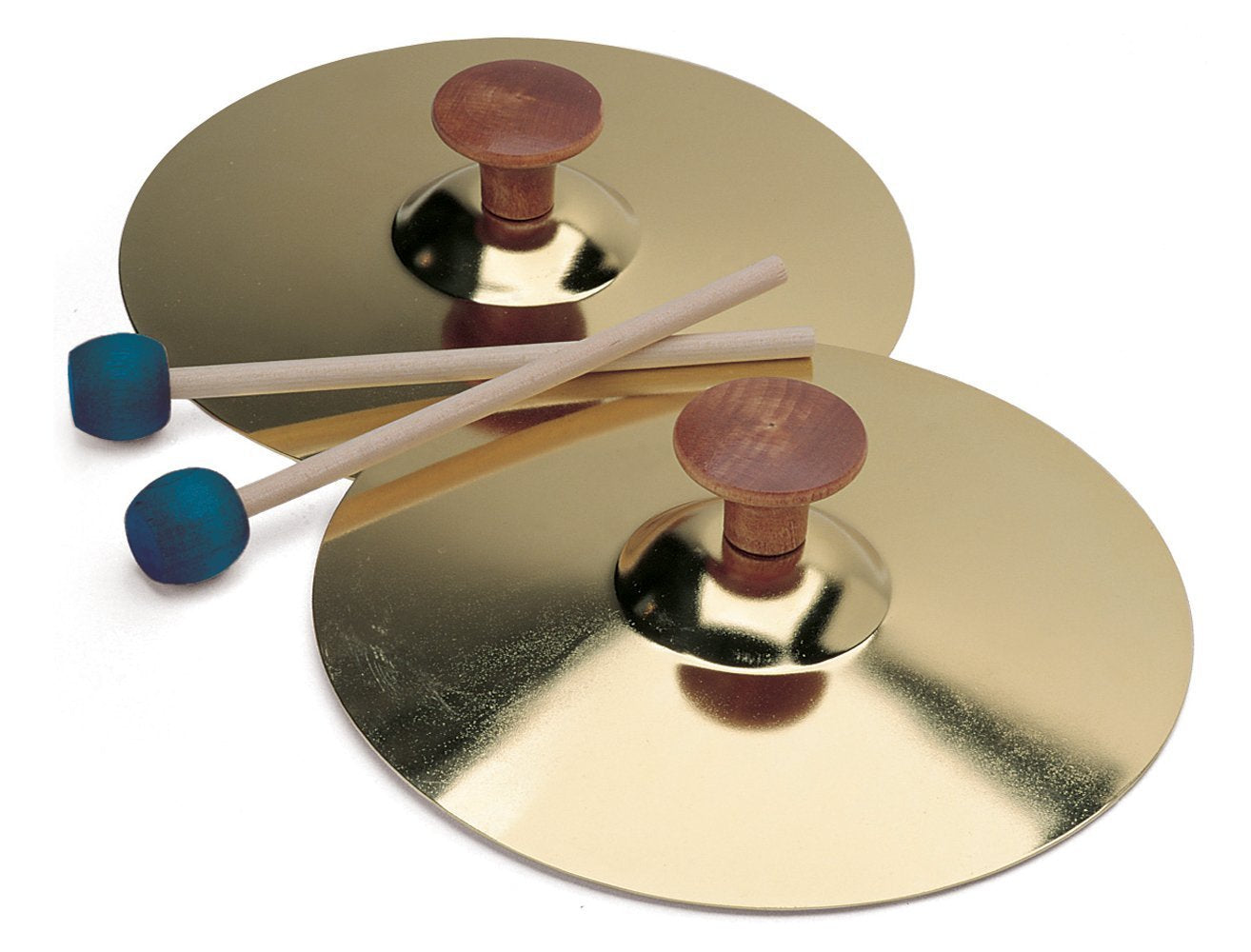 Hohner Kids S3800 Cymbals with Mallet – 5-inch Brass Percussion for Ages 3+