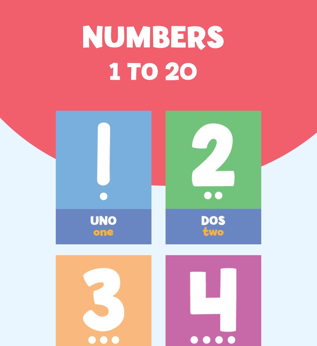 Hola Amigo Bilingual Activity Card Sets – Spanish & English Flash Cards for Kids (Numbers, Colors, Shapes, Months, Days)