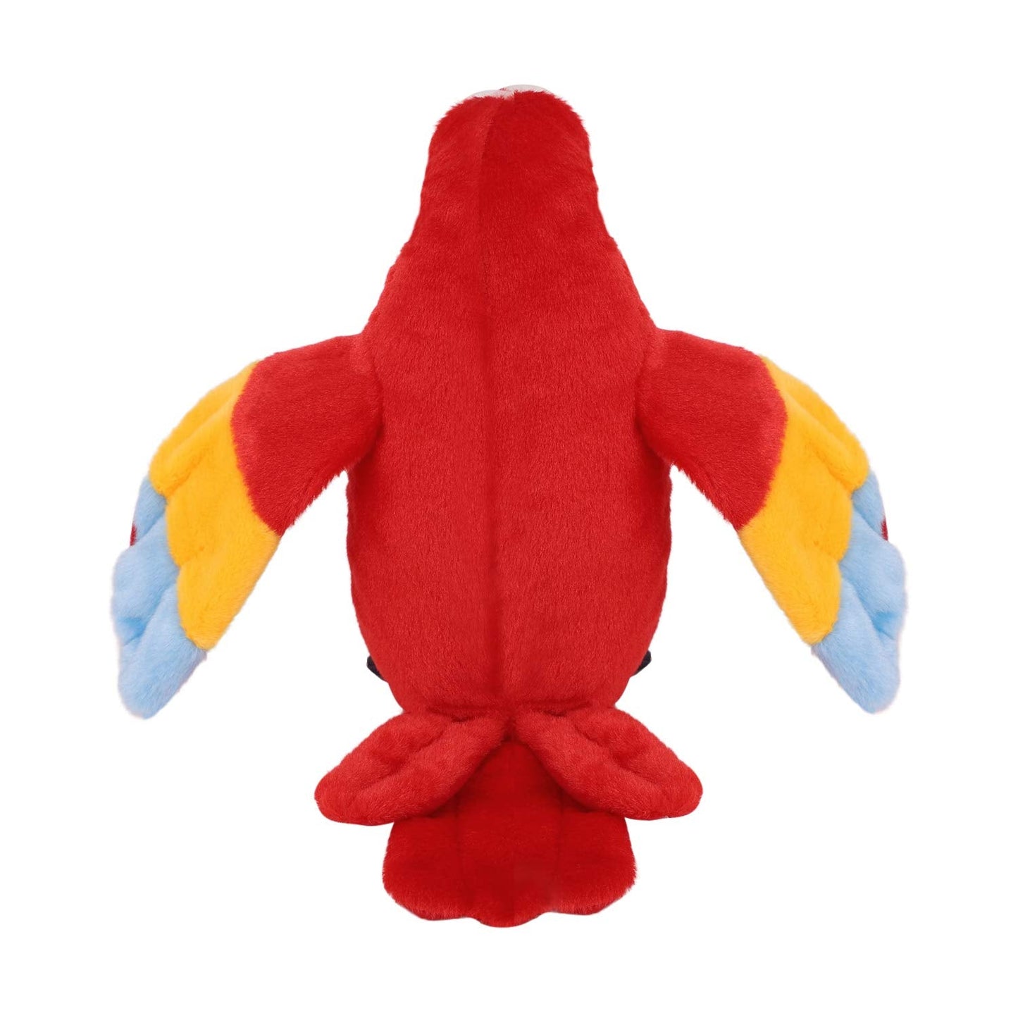 Holiberty Talking Macaw Plush – Repeats What You Say