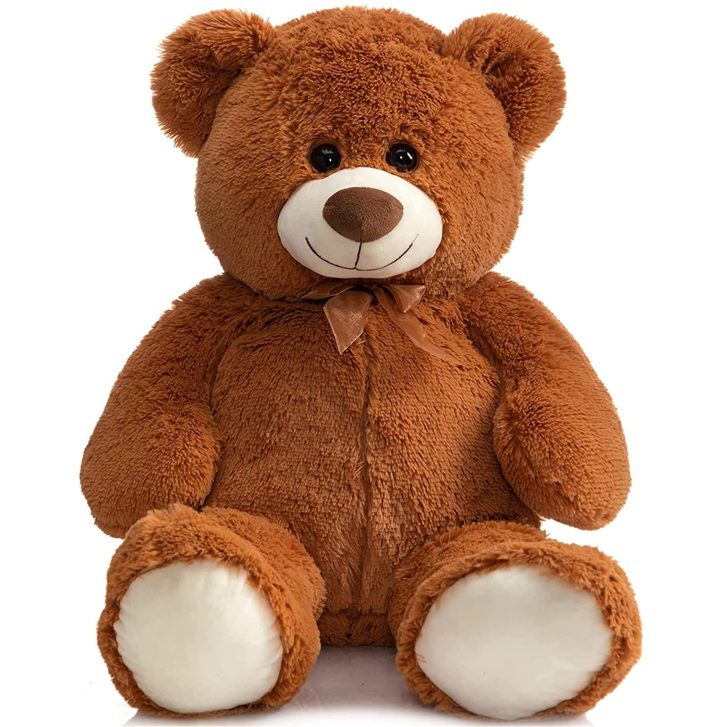 HollyHOME Big Teddy Bear - 36-Inch Brown Plush Stuffed Animal Gift