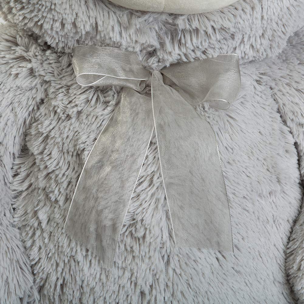 HollyHOME 36-Inch Gray Teddy Bear — Large Plush Stuffed Animal, Gift-Ready for Kids & Loved Ones