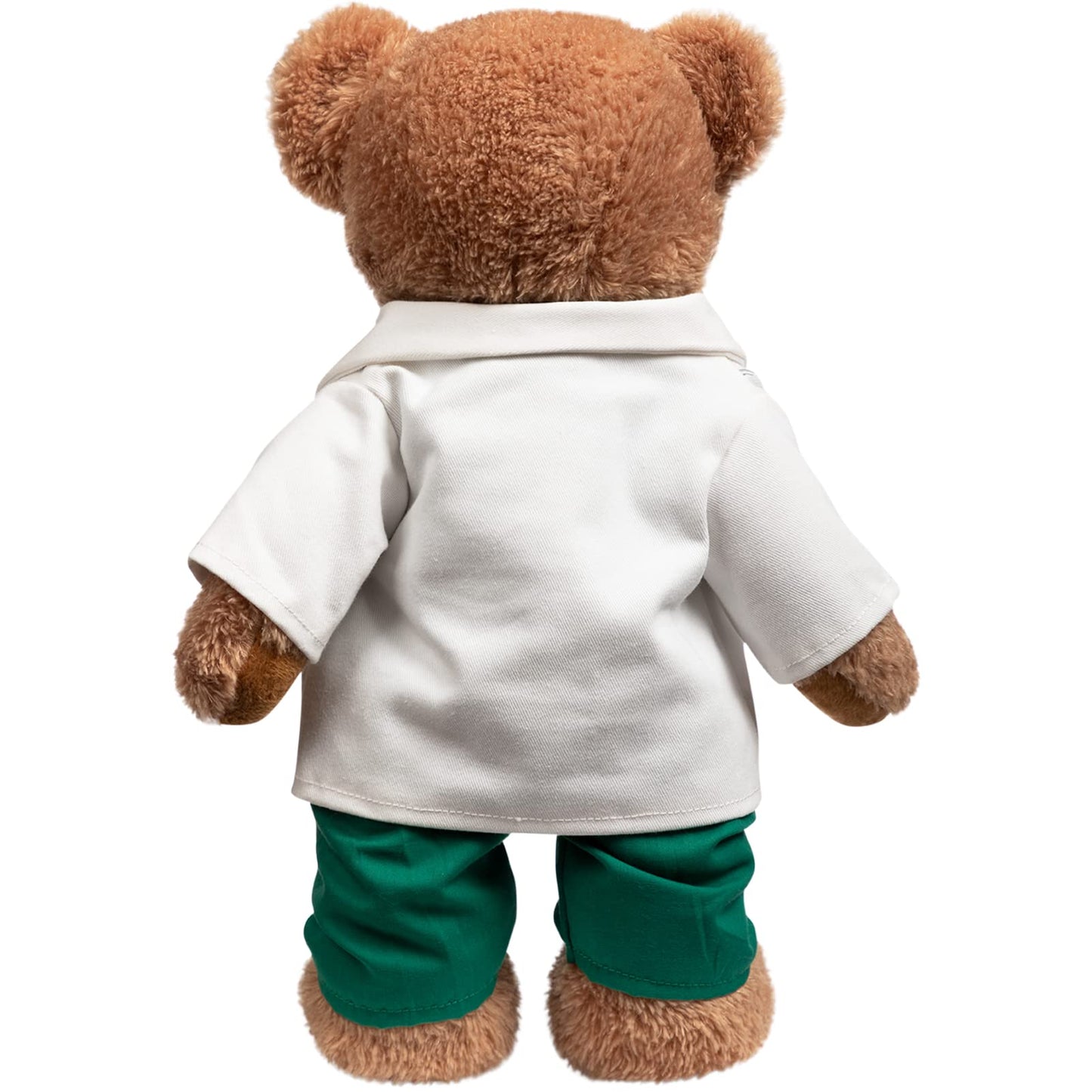 HollyHOME Doctor Bear Plush - 16-Inch Scrubs and White Coat Teddy for Doctors and Students