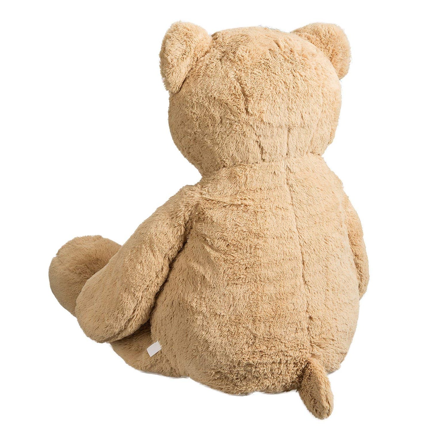 HollyHOME 5ft Giant Teddy Bear – Light Brown Plush with Red Bowtie (Valentine Gift)