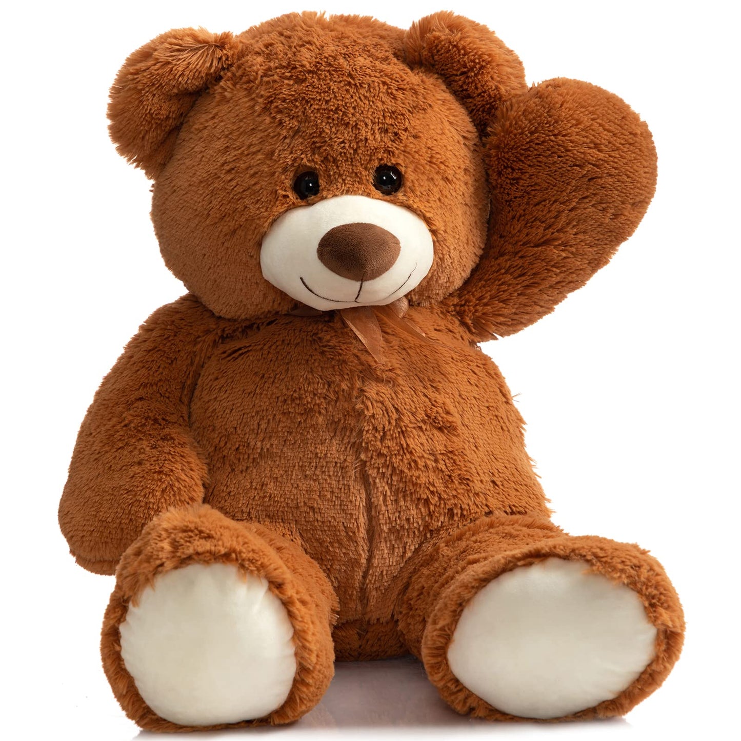 HollyHOME Big Teddy Bear - 36-Inch Brown Plush Stuffed Animal Gift