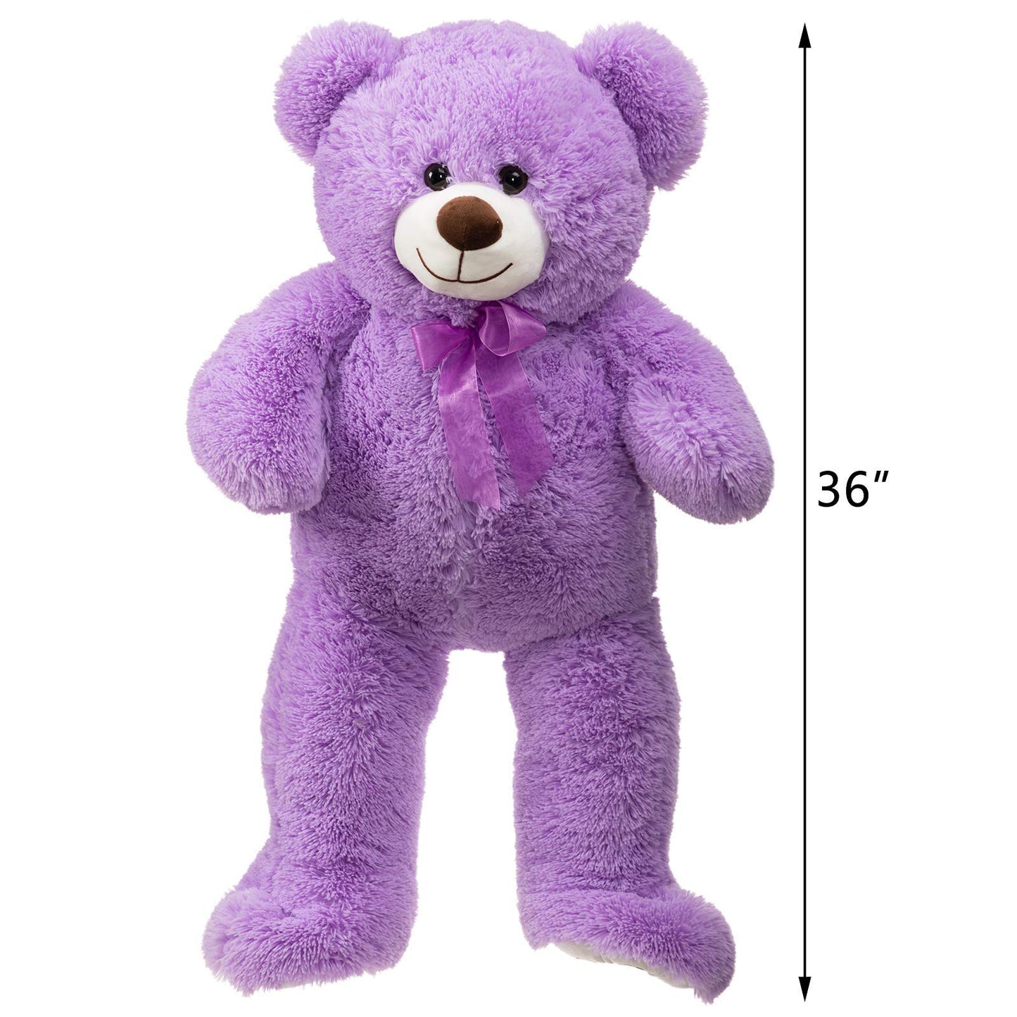 HollyHOME 36-inch Giant Teddy Bear with Footprint – Ultra-Soft Plush Gift