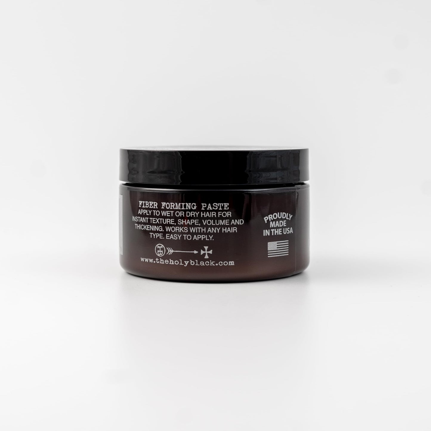 HOLY BLACK Fiber Forming Paste 4 Oz – Instant Texture, Volume & Shape