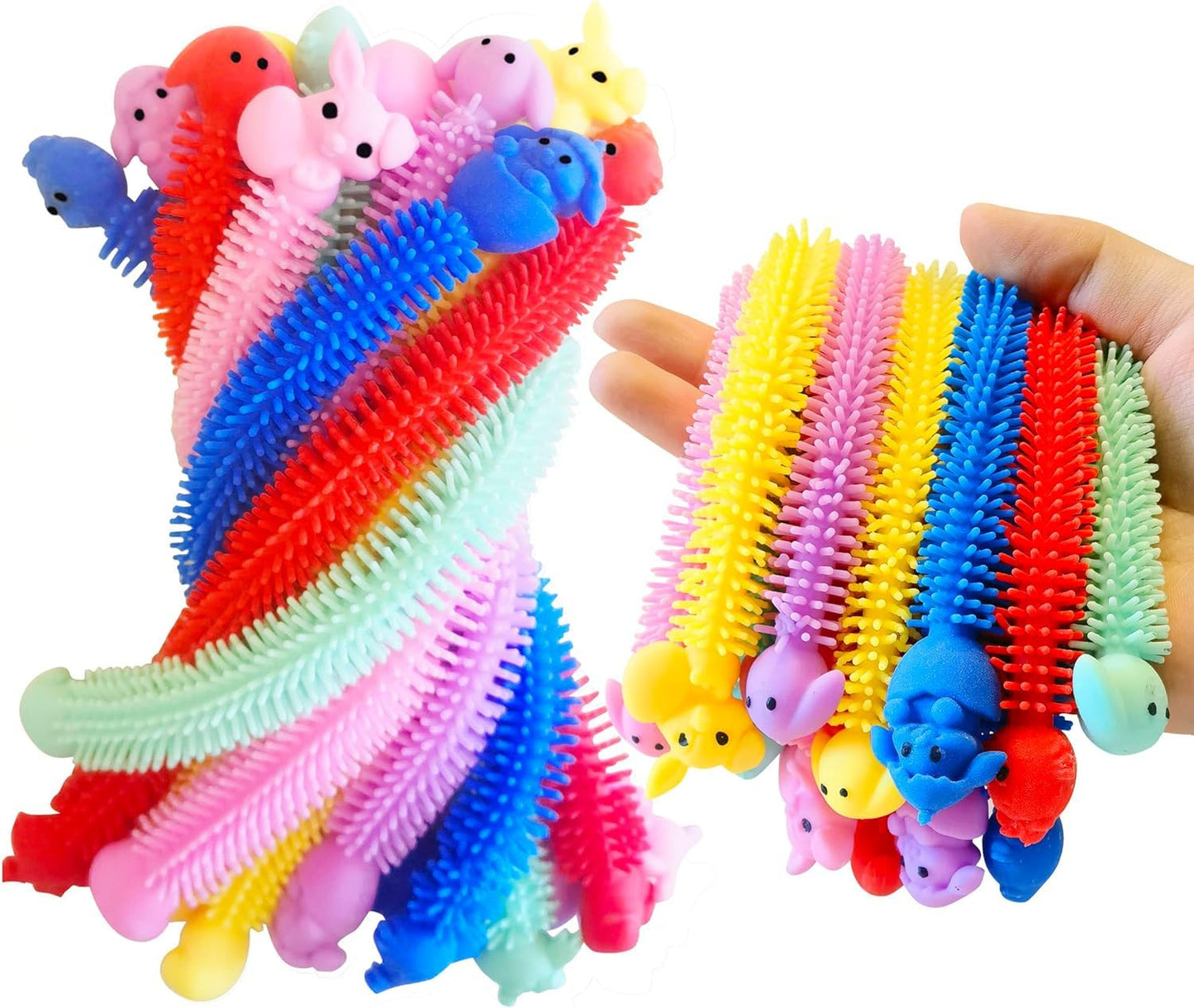 Holydeck Easter Stretchy Strings 24-Pack – Rabbit & Chick Theme Party Favors