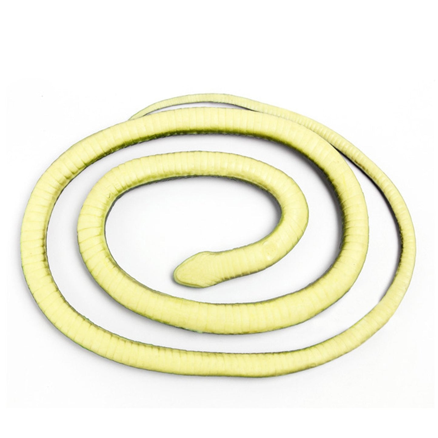 Homdipoo Realistic 49-Inch Black Rubber Snake Toy for Pranks and Decor