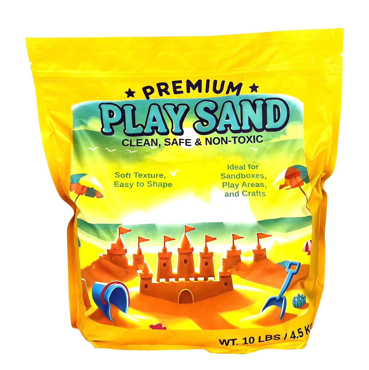 Play Sand for Kids – 10 lbs, Soft & Non-Toxic | Home and Country USA