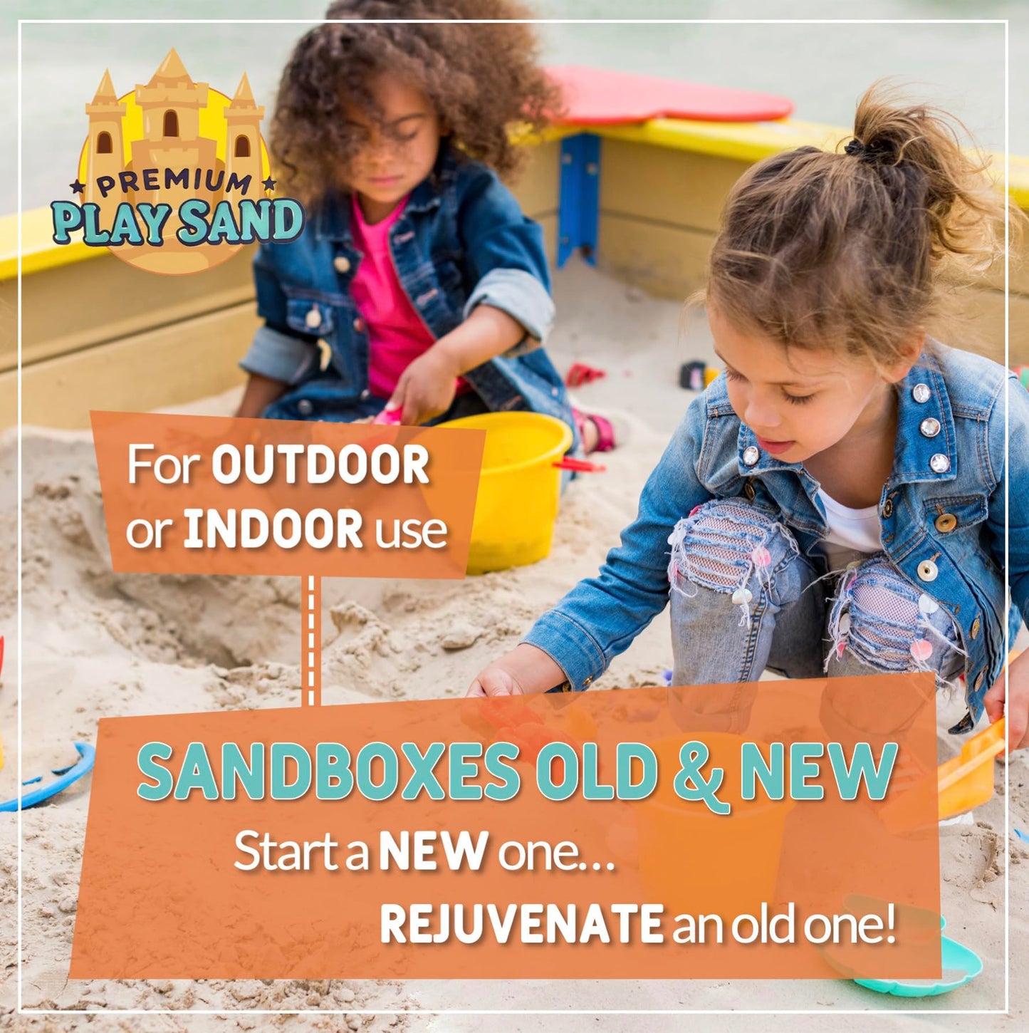 Play Sand for Kids – 10 lbs, Soft & Non-Toxic | Home and Country USA