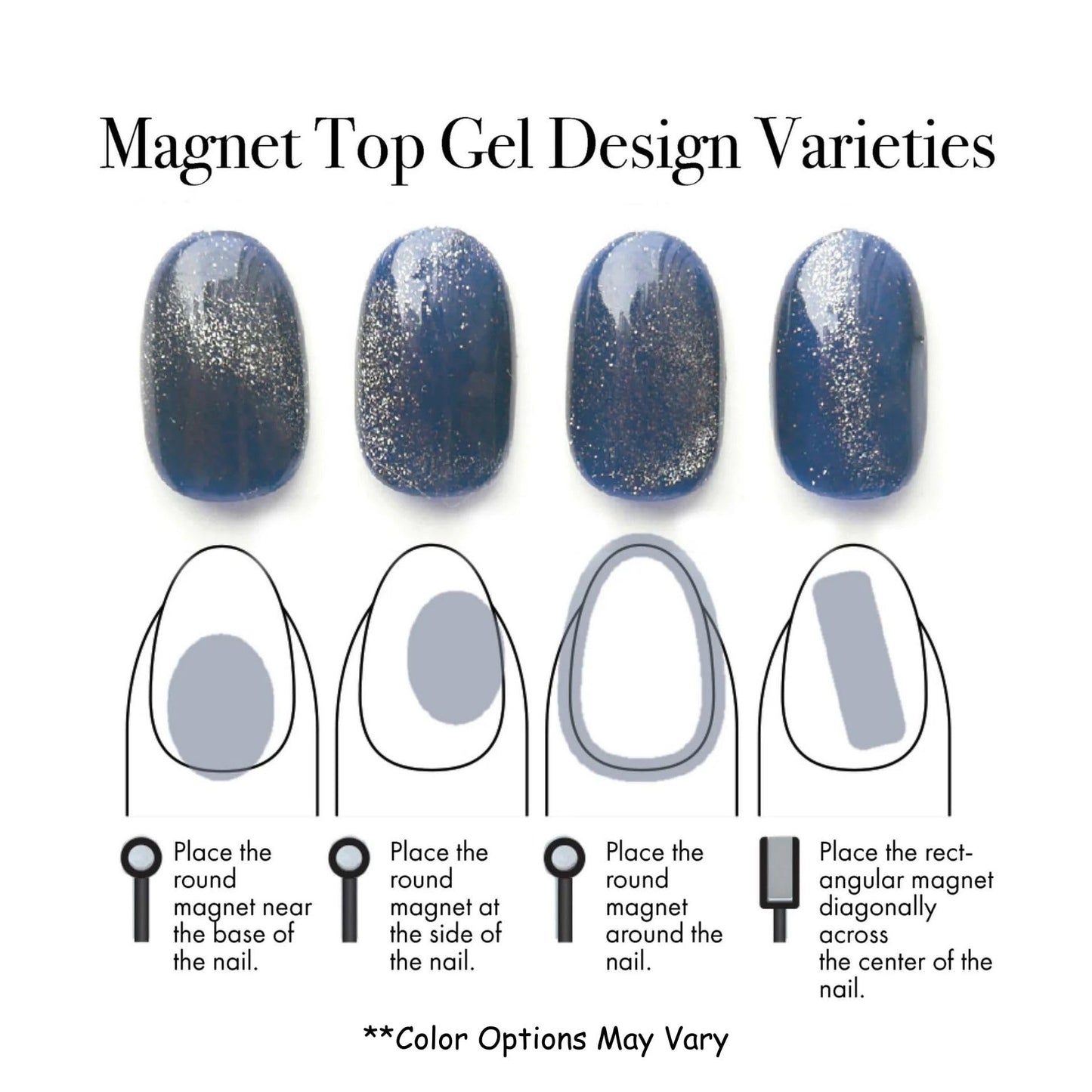 HoMei WEEKLY GEL: Holographic Cat Eye Nail Polish – Easy Peel-Off in 7 Days