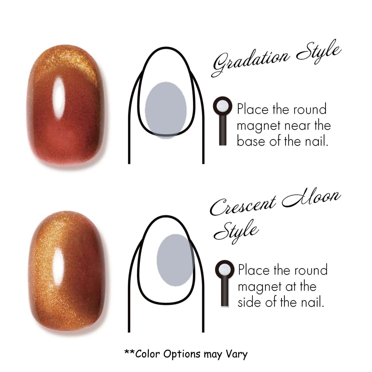HoMei WEEKLY GEL: Holographic Cat Eye Nail Polish – Easy Peel-Off in 7 Days