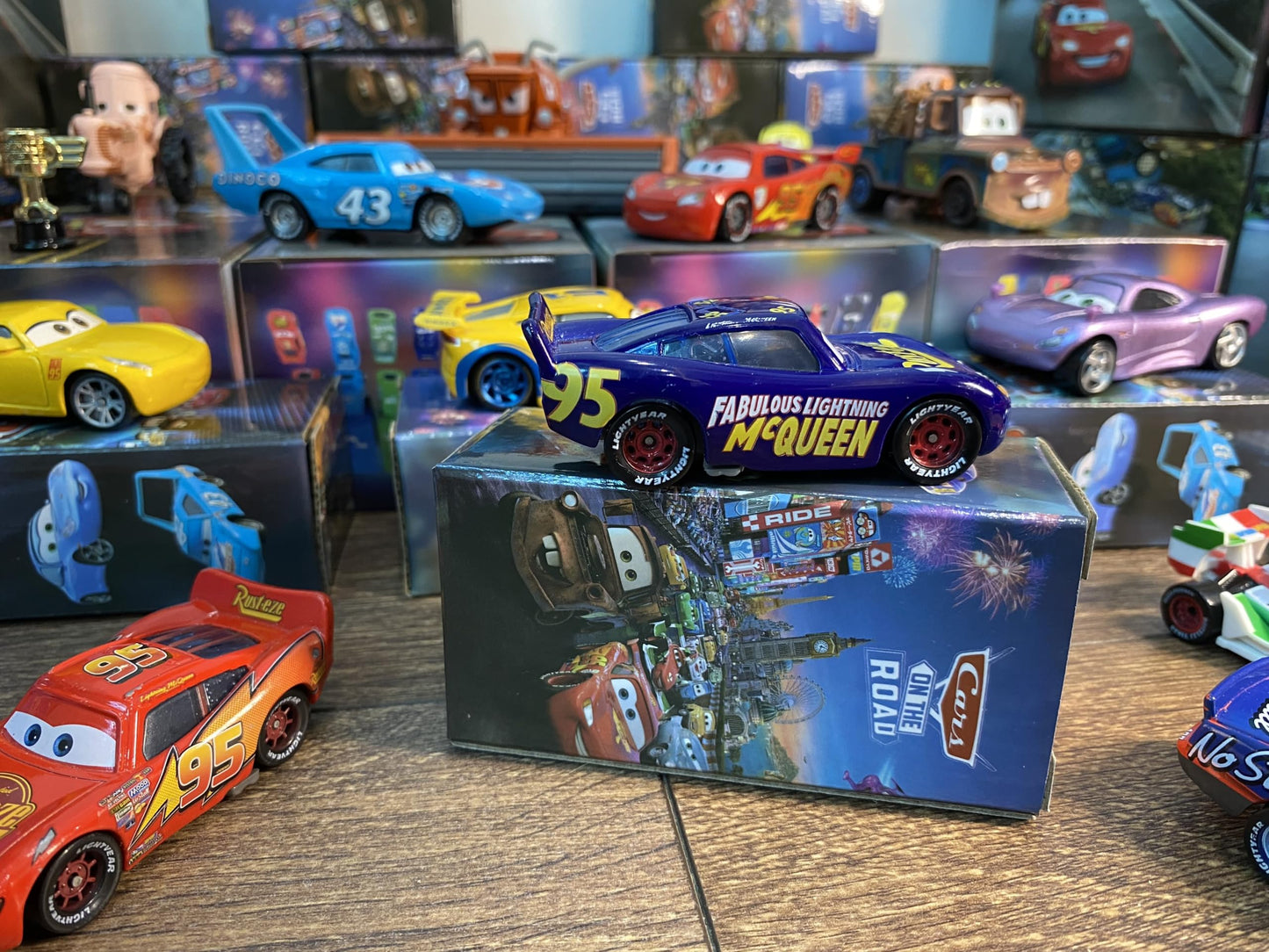 HOMETEAM SP McQ 3.0 Blue Die-Cast Racing Car – Safe Alloy Toy for 3+