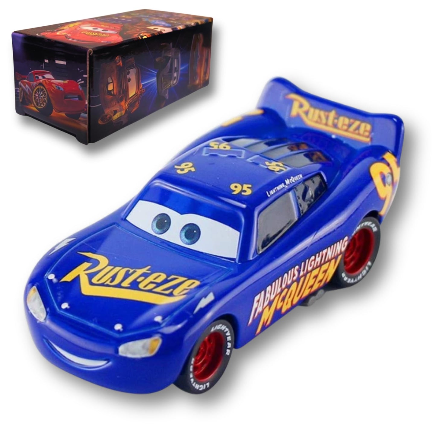 HOMETEAM SP McQ 3.0 Blue Die-Cast Racing Car – Safe Alloy Toy for 3+