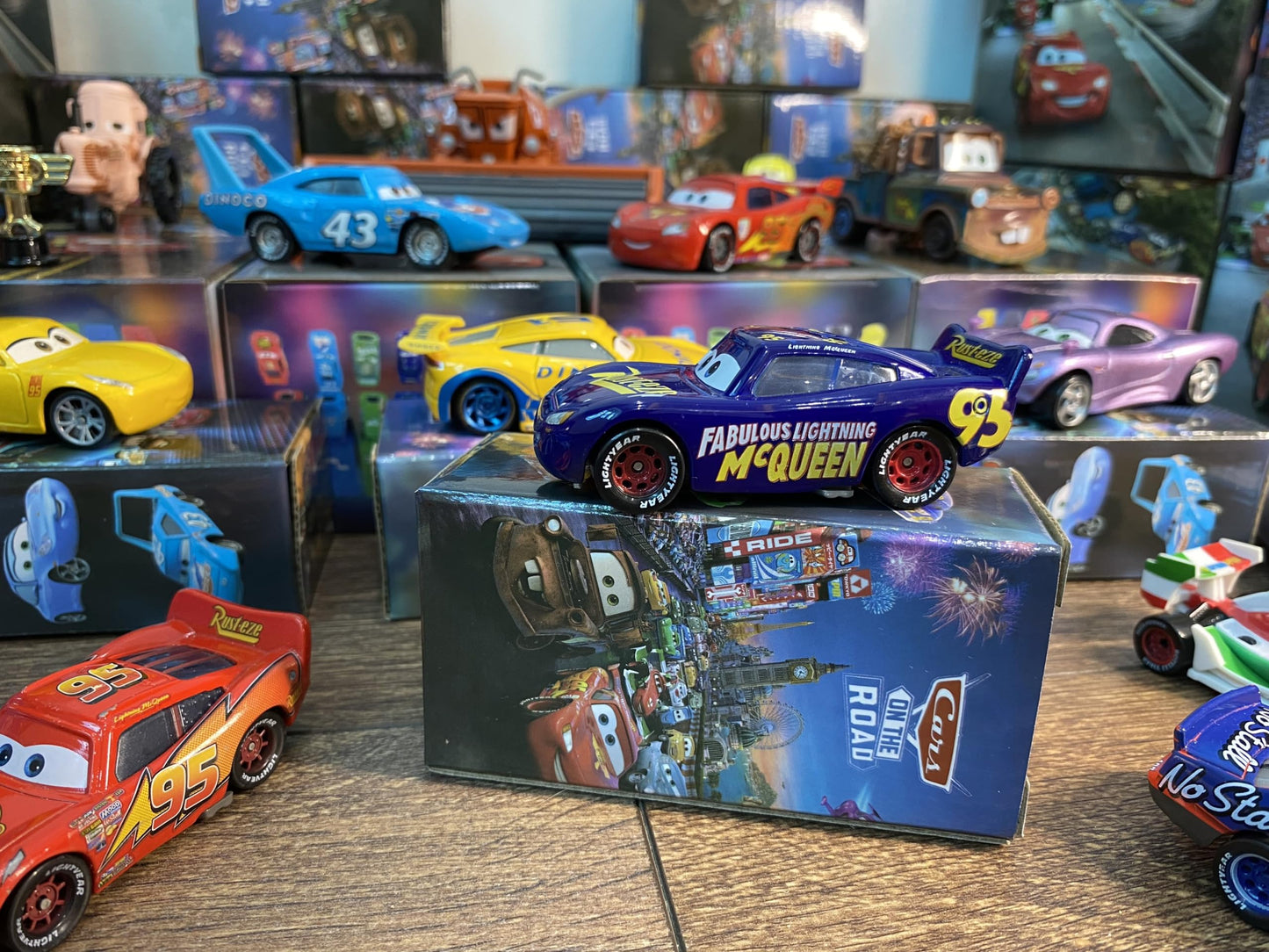 HOMETEAM SP McQ 3.0 Blue Die-Cast Racing Car – Safe Alloy Toy for 3+