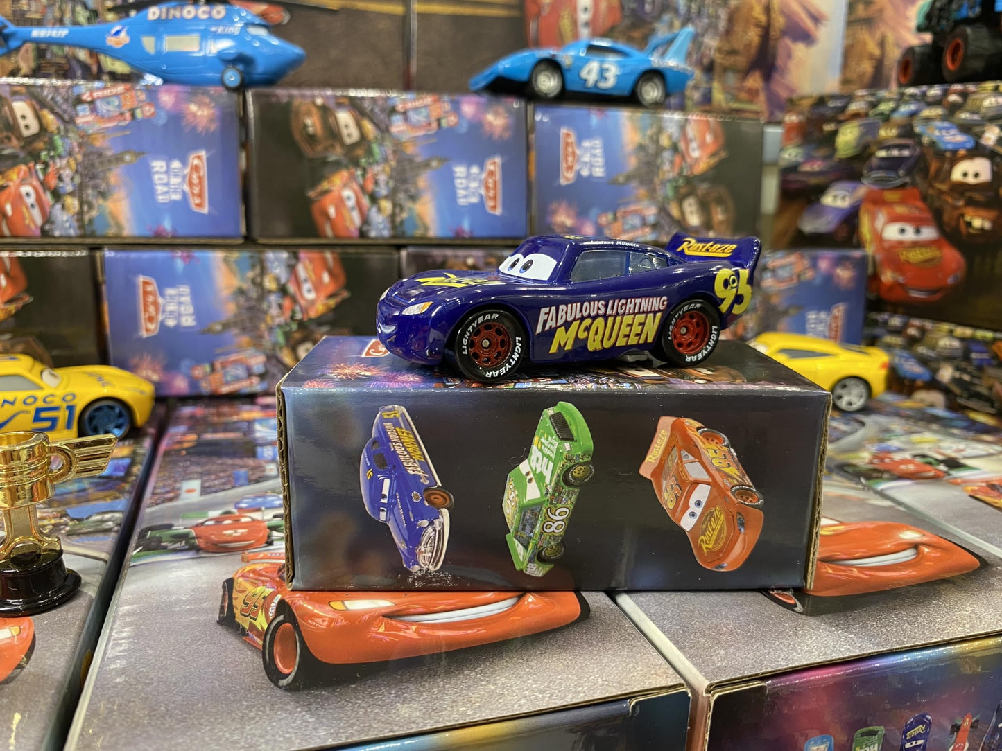 HOMETEAM SP McQ 3.0 Blue Die-Cast Racing Car – Safe Alloy Toy for 3+