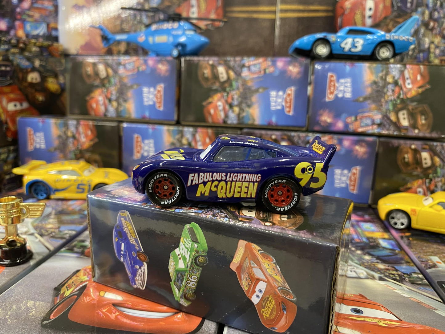 HOMETEAM SP McQ 3.0 Blue Die-Cast Racing Car – Safe Alloy Toy for 3+