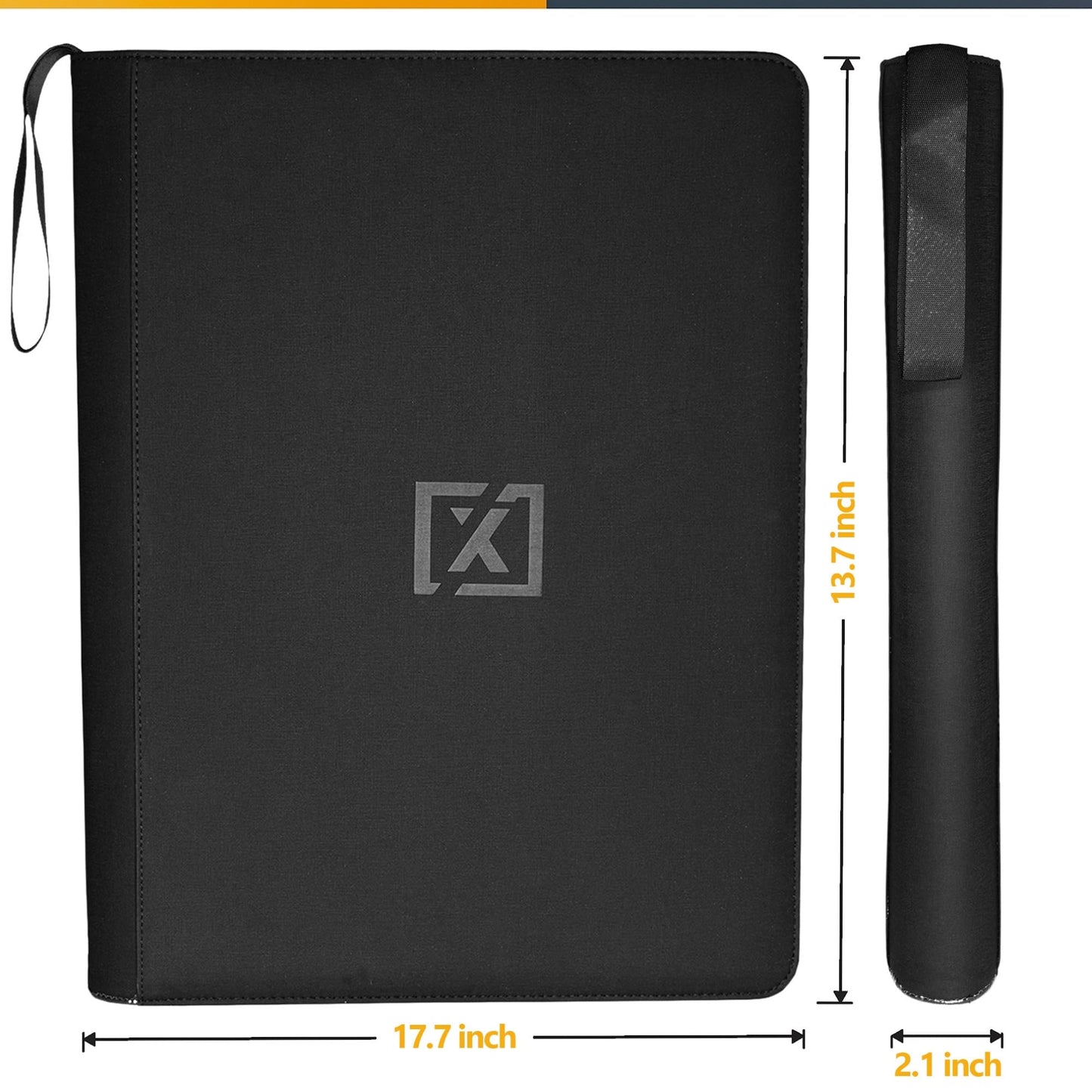 HOMEXPRO X PRO 1000+ Card Binder – 1024-Capacity, 16-Pocket, 200 Sleeves Included