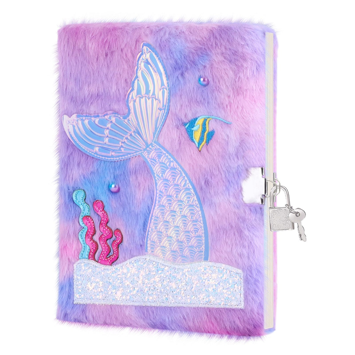 homicozy Mermaid Diary with Lock | Secret Journal for Girls 6-8