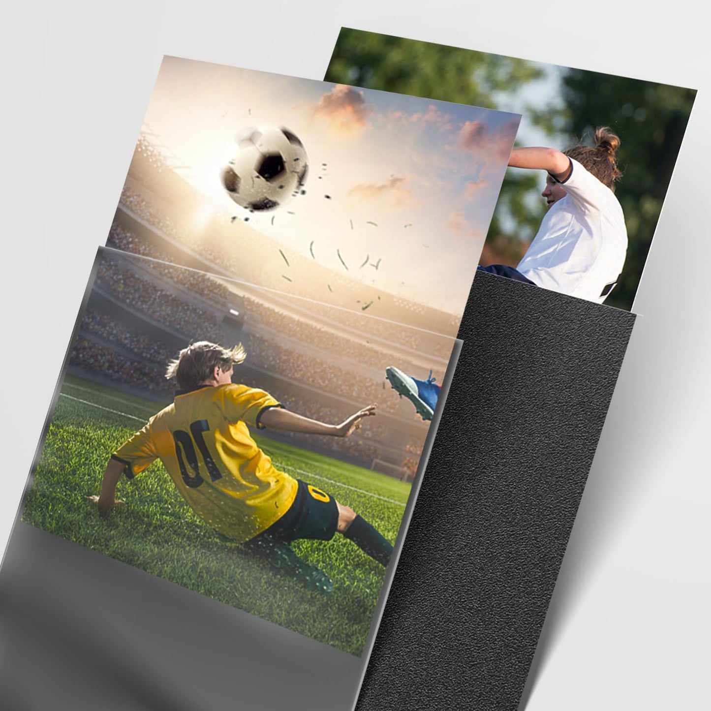 Homthy 500 Pcs Black Card Sleeves Toploaders – Standard Trading Card Protectors for MTG, Baseball & Sports Cards