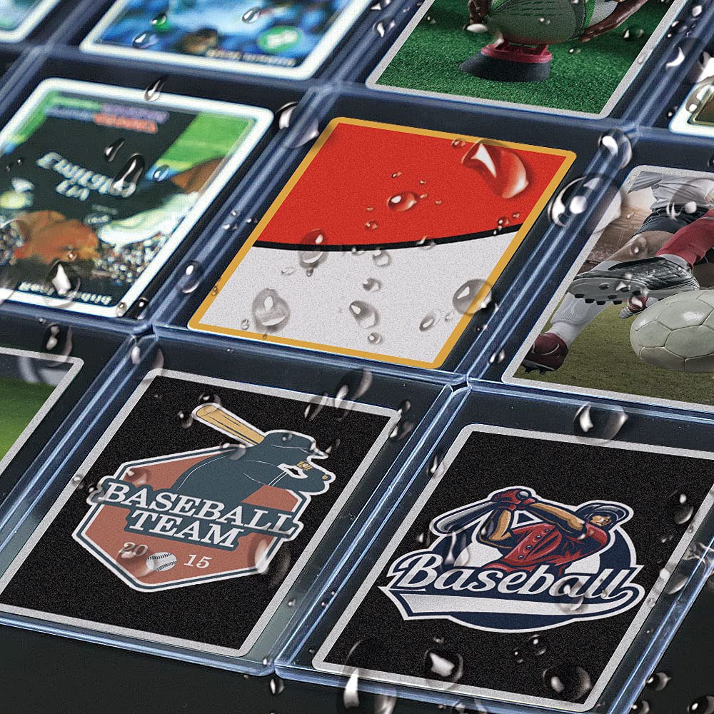Homthy 250 PCS TopLoaders Card Sleeves – 3x4 Inch Protectors for MTG, TCG, Baseball & Sports Cards