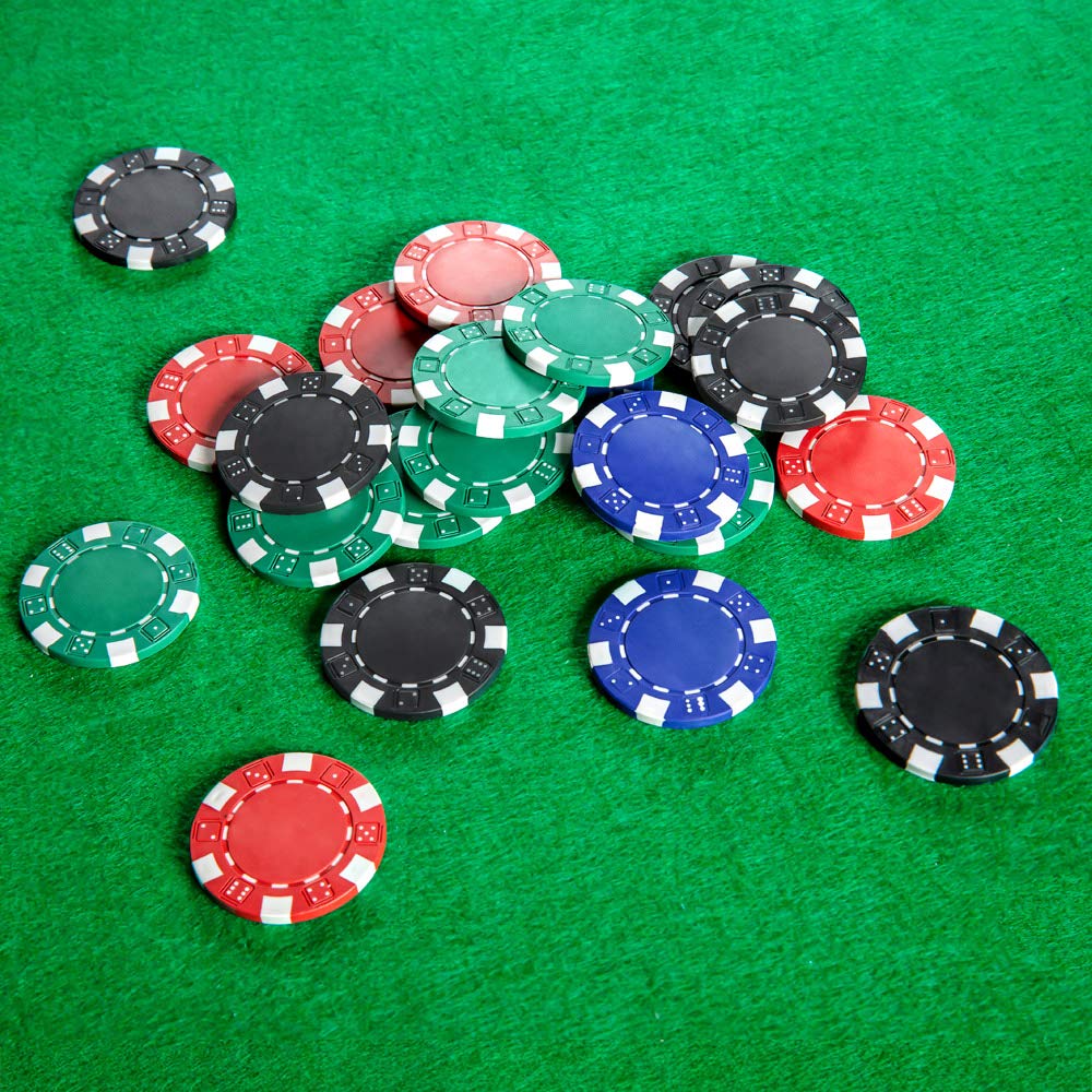 Homwom Poker Chip Set – 200PCS with Aluminum Case, 11.5g Chips for Texas Hold’em & Blackjack