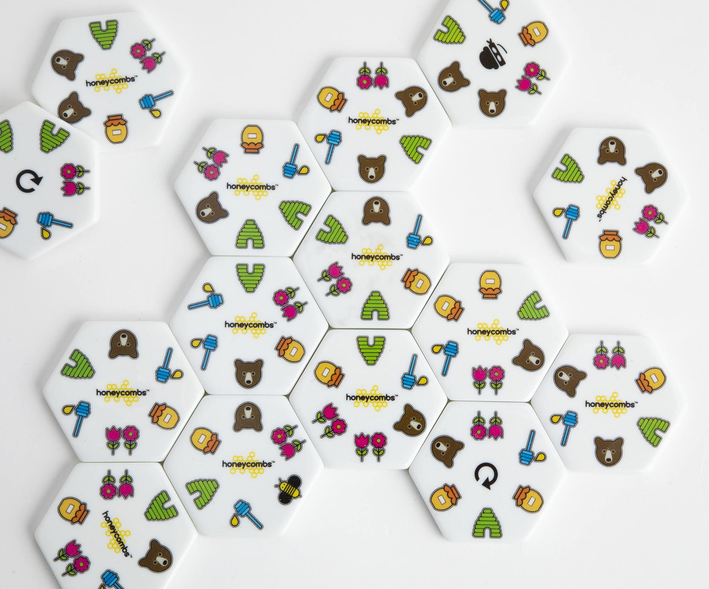 HoneyCombs Game | Family Matching & Educational Tile Game for Ages 5+, 1-8 Players