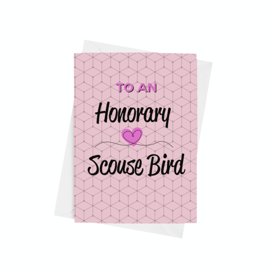 Honorary Scouse Bird Card