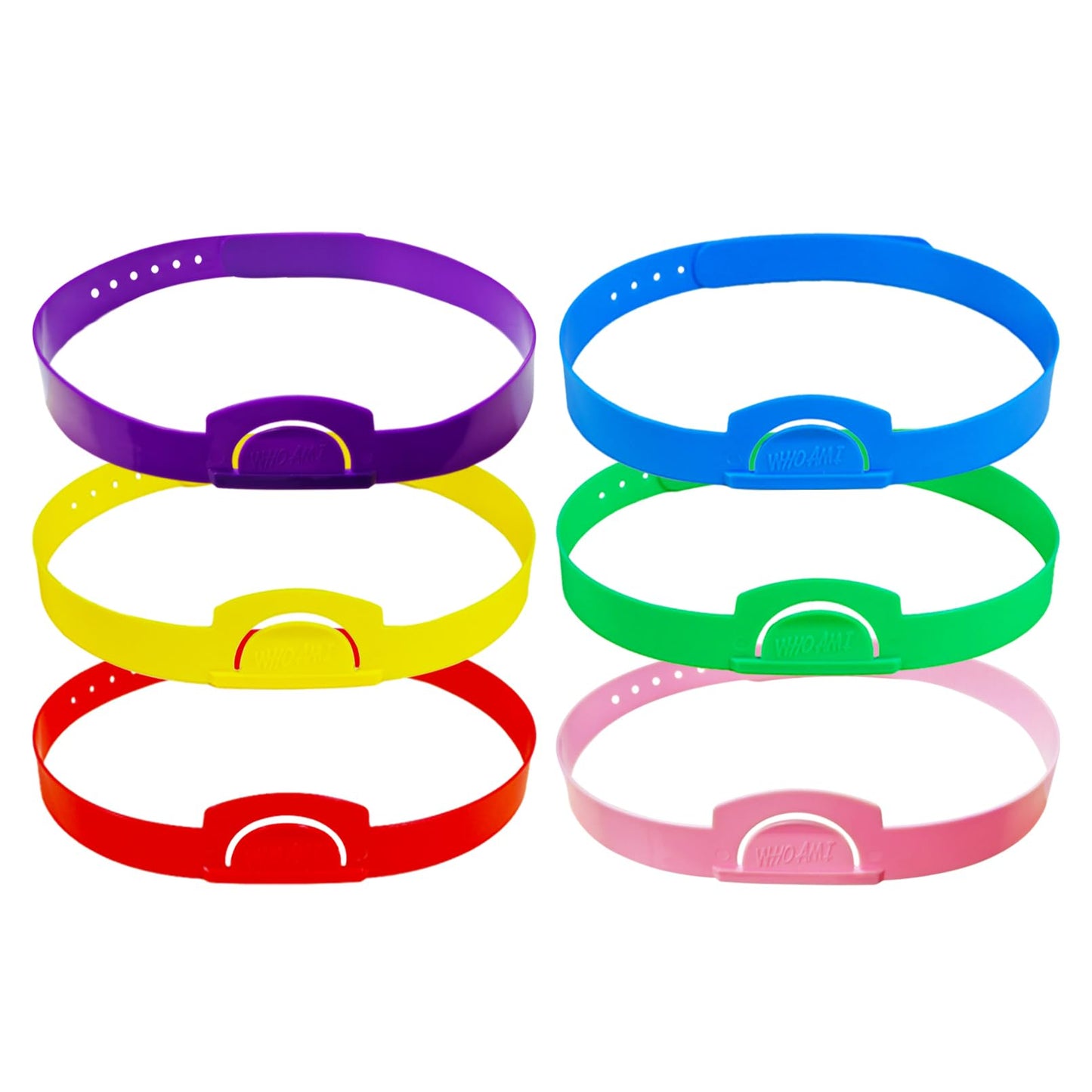 HOOJOJO Guess Who Headbands – 6 Colors, Adjustable Fit for Family Nights