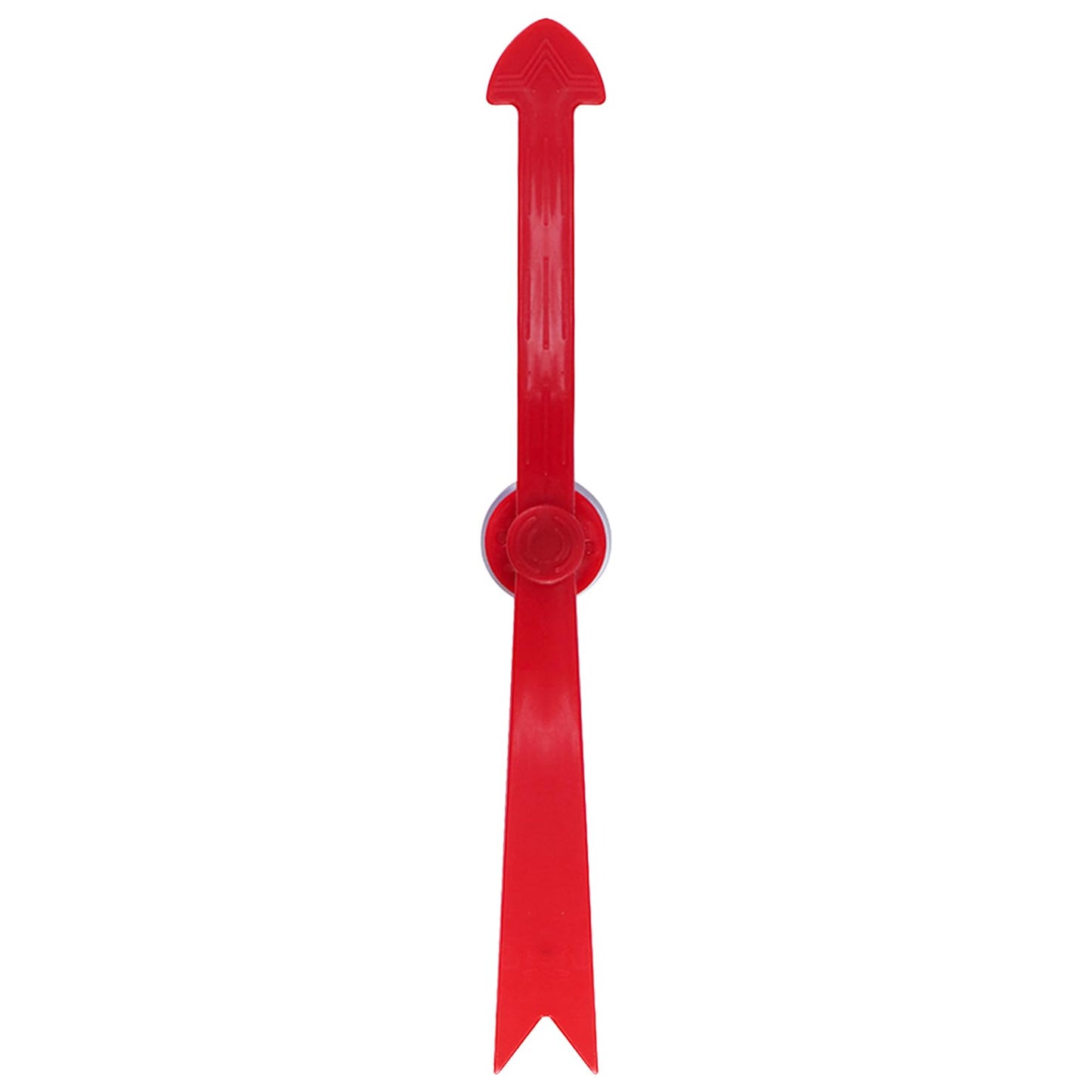 HOOJOJO Large Arrow Spinner - 11.8 in Red Plastic with Suction Cup for Classroom Activities