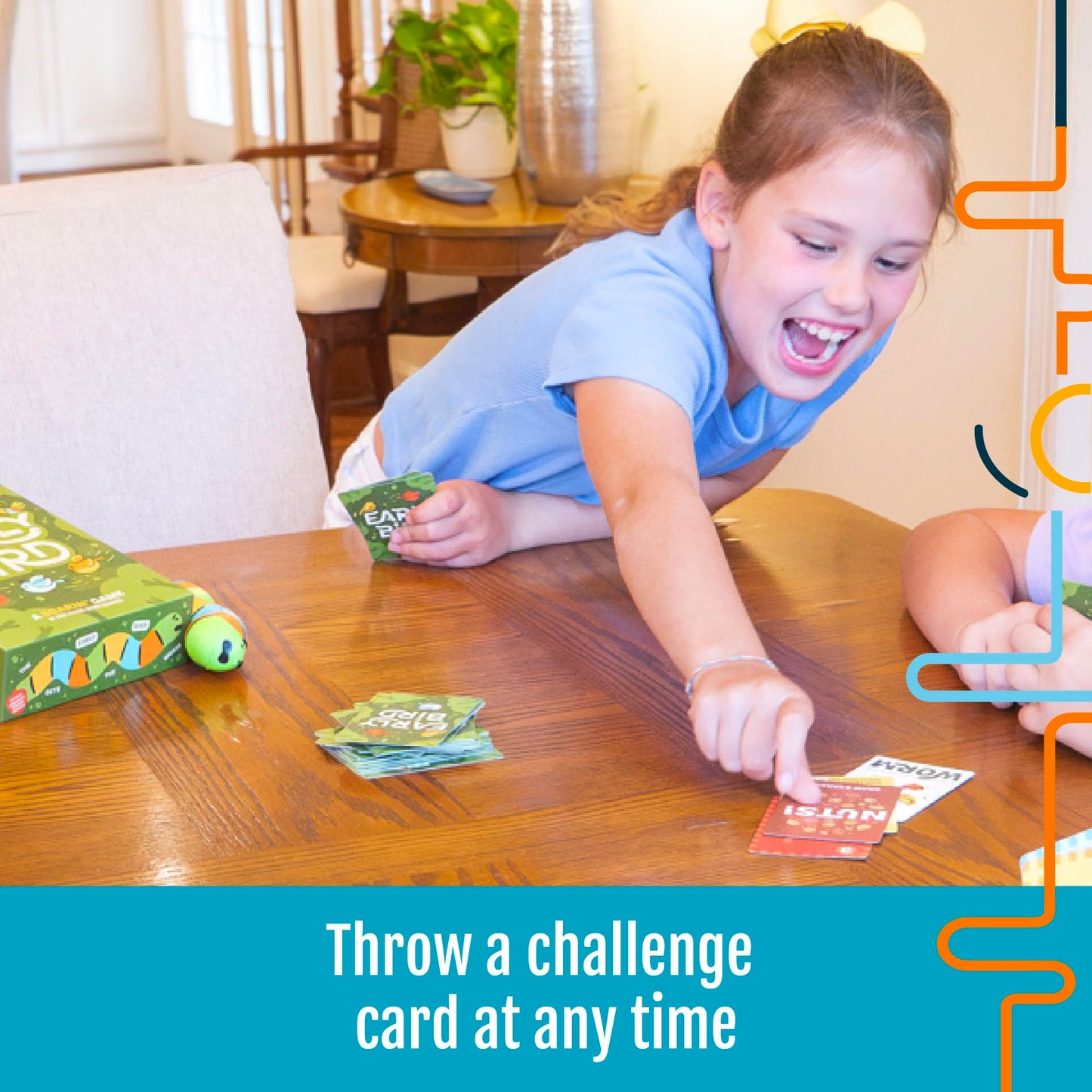 Hootenanny Games Early Bird — Fast Family Card Game for 2-6 Players