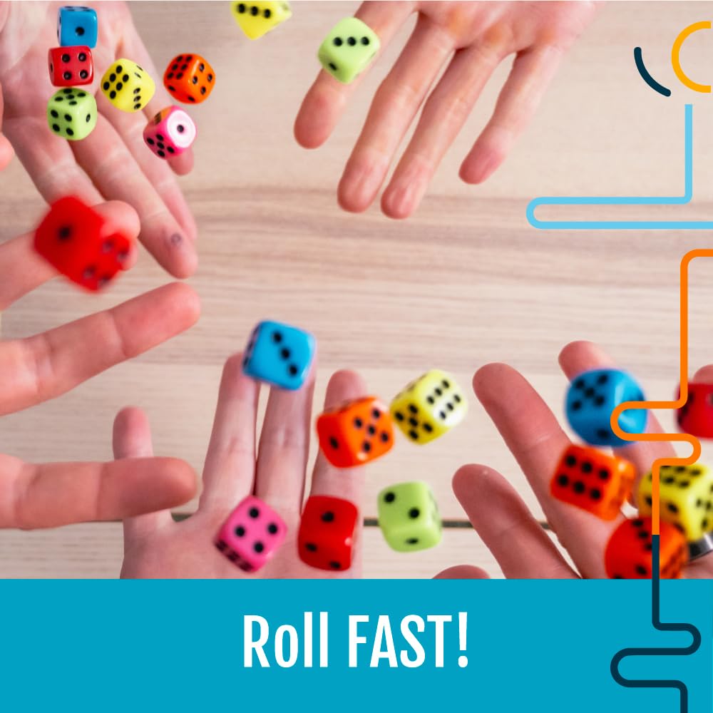Hootenanny Games Sixem: Sour Patch Kids Dice Game | Fast-paced Strategy & Sabotage for 2-5 Players