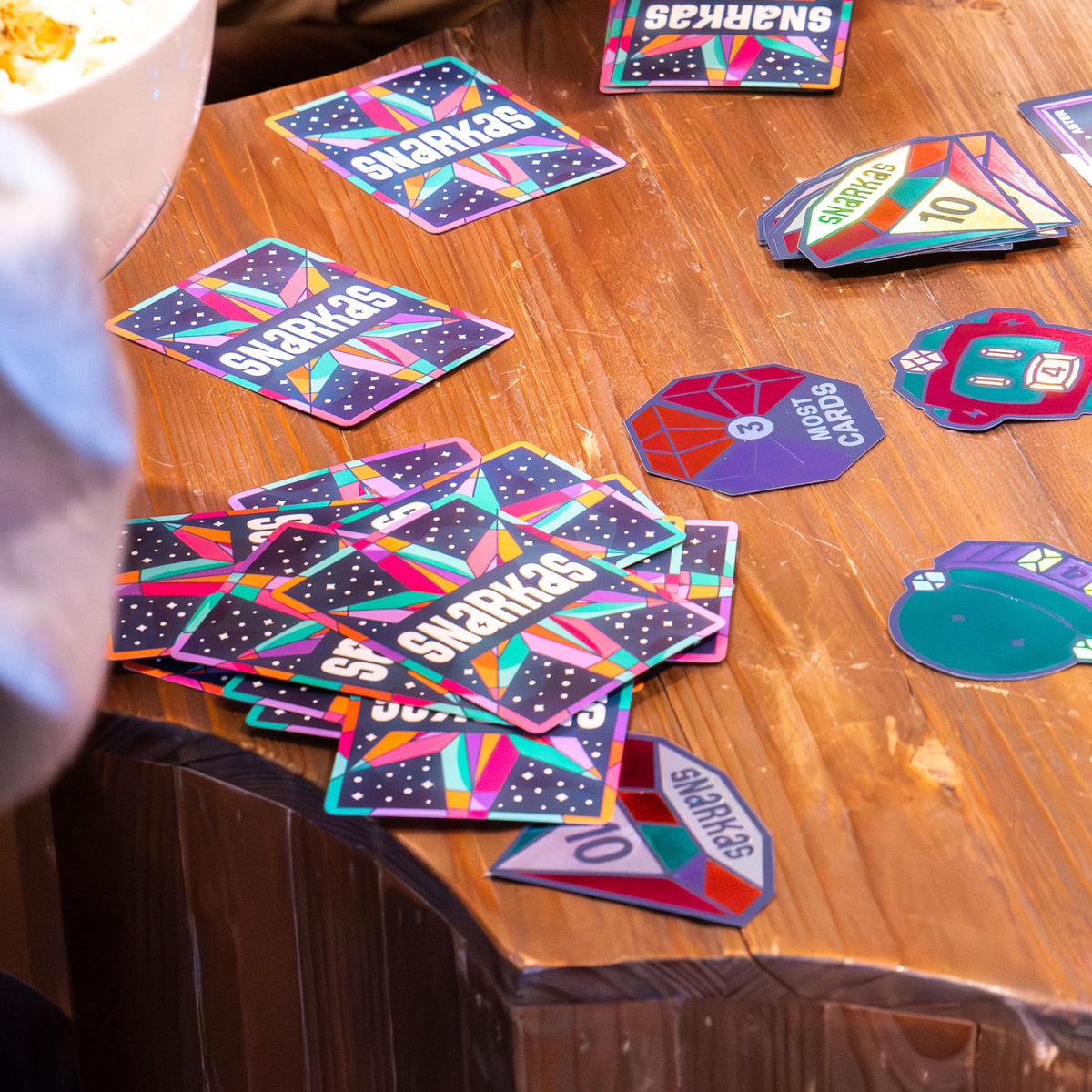Hootenanny Games Snarkas Card Game — Gem-Collecting & Matching | 2-4 Players