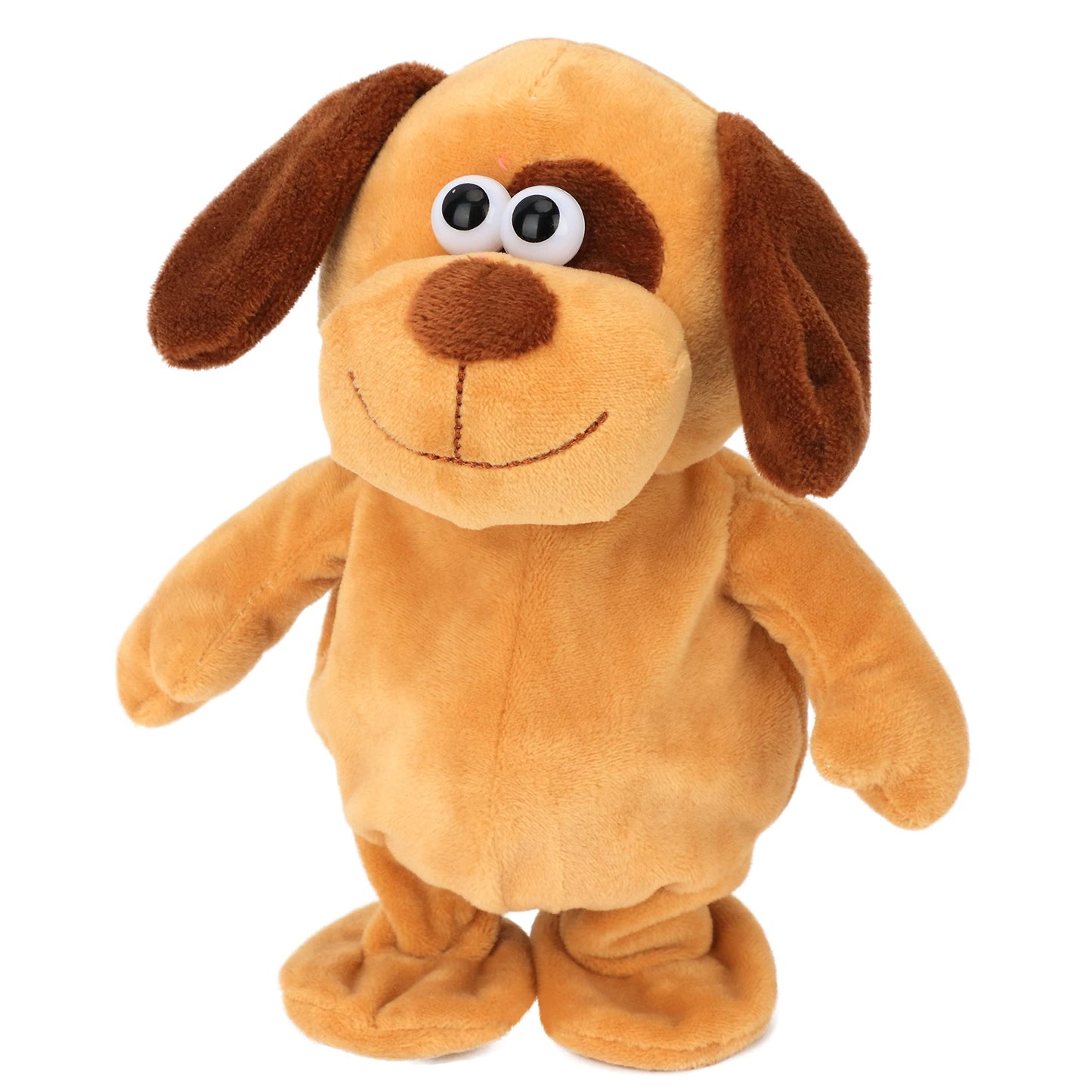 Hopearl Talking Dog – Repeats What You Say | 8-Inch Interactive Plush Buddy