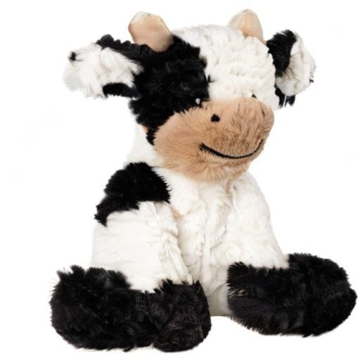 Hopearl Adorable Plush Cow Toy – 9-Inch Soft Stuffed Dairy Cattle for Kids