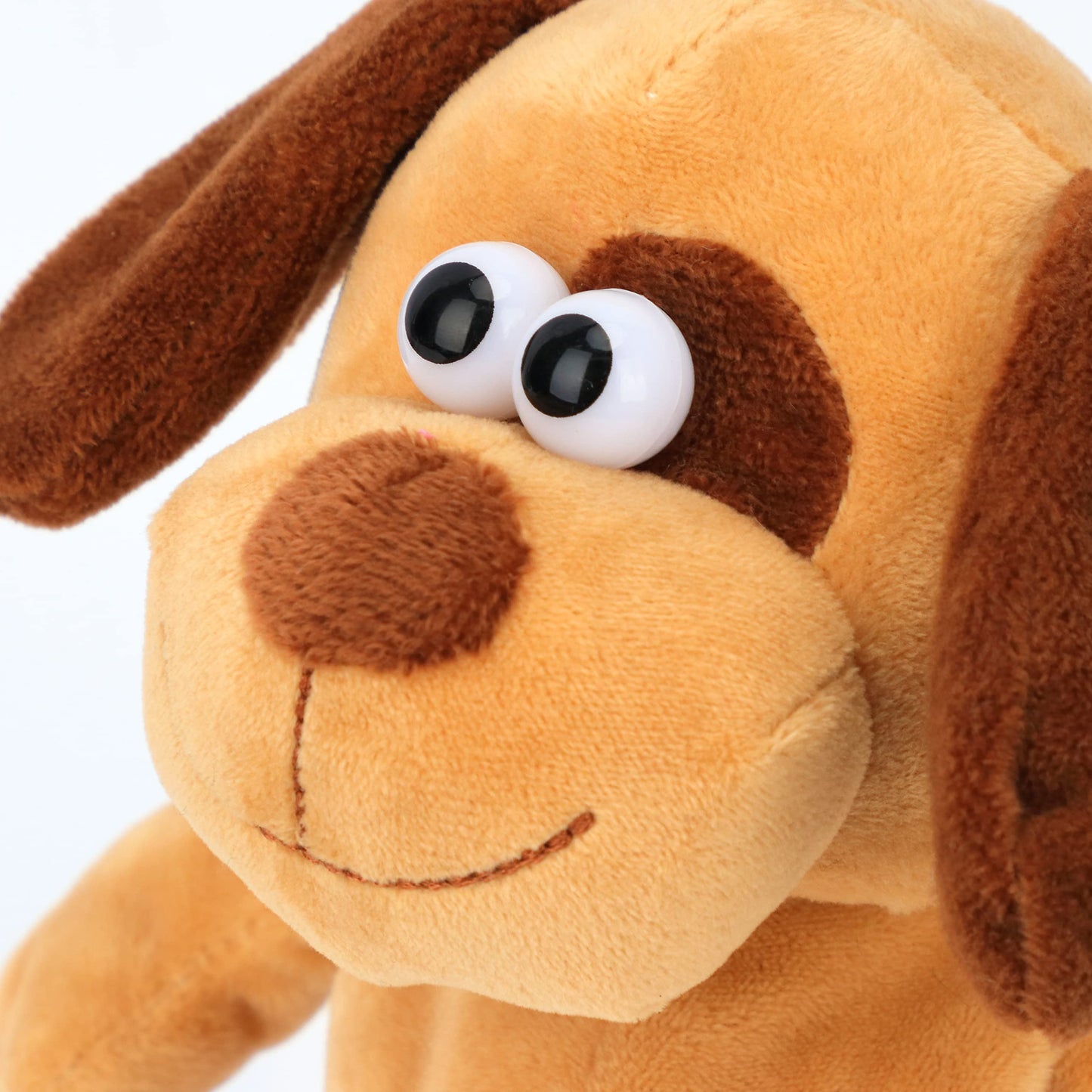 Hopearl Talking Dog – Repeats What You Say | 8-Inch Interactive Plush Buddy