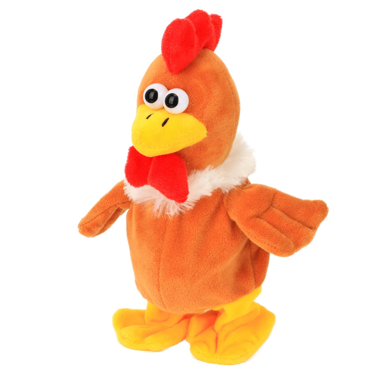 Hopearl Talking Chicken: Repeats What You Say - Interactive 9-Inch Plush Toy